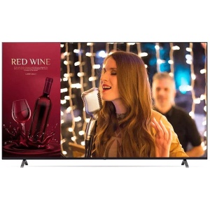 LG 86" 4K UHD LED 330Nits Commercial Display , 16/7 Operation, Inbuild TV Tunner, LG easy Content Management