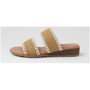 Laguna Quays Gister Lq Sand White Raffia Sand White Sandals Womens Shoes Casual Sandals Flat Sandals