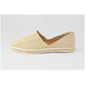 Laguna Quays Gosh Lq Beige Raffia Beige Shoes Womens Shoes Casual Flat Shoes