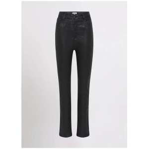 Lana Coated Straight Leg Jean