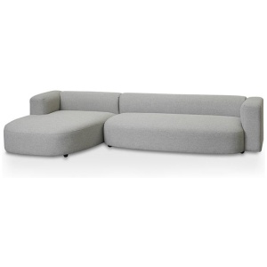 Lavinia Left Chaise Sofa - Grey by Interior Secrets - AfterPay Available