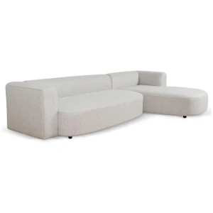 Lavinia Right Chaise Sofa - Sterling Sand by Interior Secrets - AfterPay Available