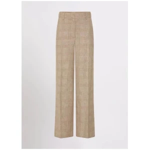 Leclerc Wide Leg Check Pant
