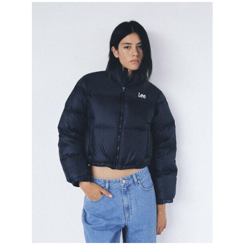 Lee Womens Crop Puffer Jacket
