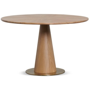 Leonardo 1.2m Round Dining Table - Natural by Interior Secrets - AfterPay Available