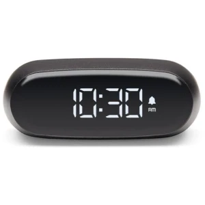 Lexon Minut Mini Alarm Clock - Gunmetal