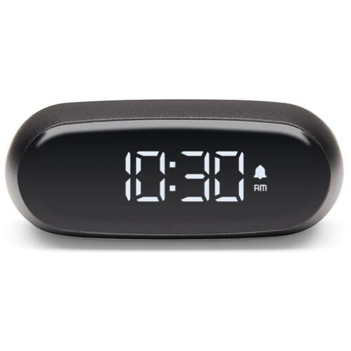 Lexon Minut Mini Alarm Clock - Gunmetal