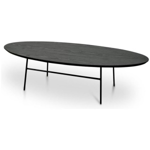 Linda 117.5cm Ash Coffee Table - Black by Interior Secrets - AfterPay Available