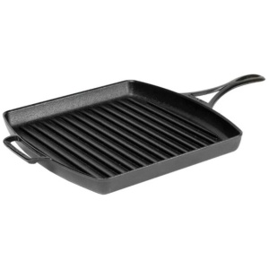 Lodge Blacklock Cast Iron Square Grill Pan 30cm