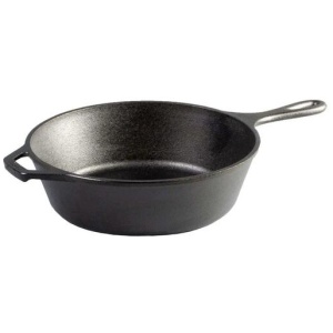 Lodge Cast Iron Deep Skillet with Helper Handle 26 cm