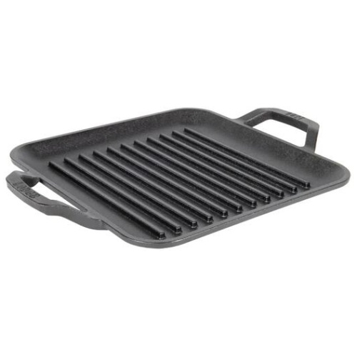 Lodge Chef Collection Square Cast Iron Grill Pan 28cm