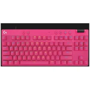 Logitech G PRO X TKL RAPID Gaming Keyboard - Magenta