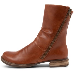 Los Cabos Corsica W Lc Brandy Smooth Brandy Boots Womens Shoes Casual Calf Boots