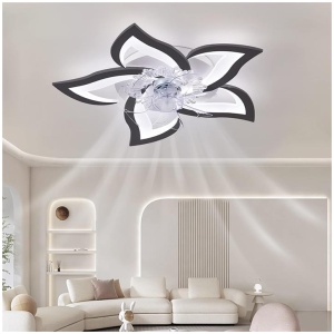 Low Ceiling Light Fan, Low Profile, 6 Wind Speed, 3 Colors (69 cm)