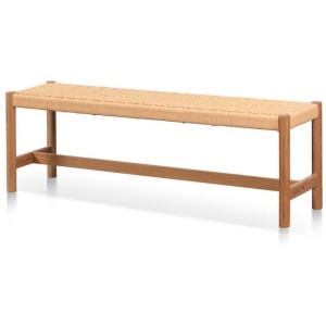 Lua 1.4m Bench - Natural by Interior Secrets - AfterPay Available