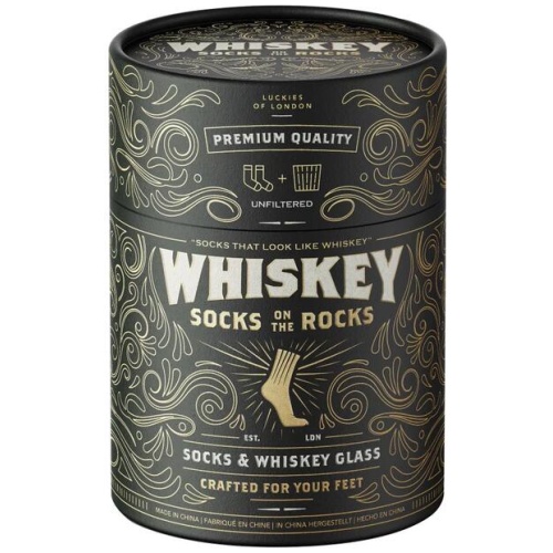 Luckies Whisky Socks on the Rocks