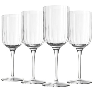 Luigi Bormioli Bach Set of 4 Red Wine Glasses 400ml
