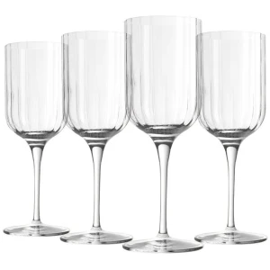 Luigi Bormioli Bach Set of 4 Red Wine Glasses 400ml
