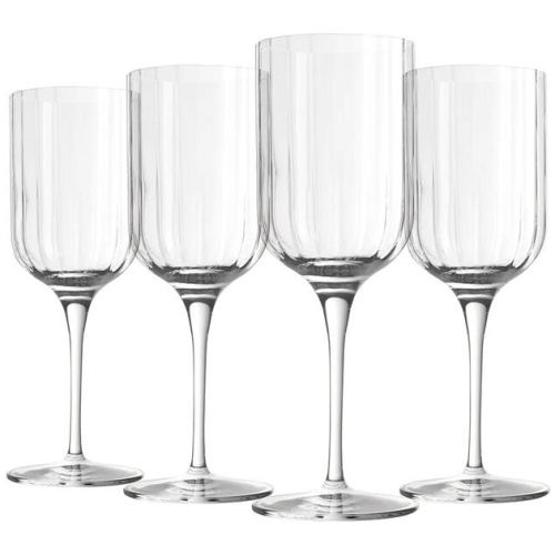 Luigi Bormioli Bach Set of 4 Red Wine Glasses 400ml