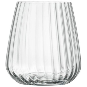 Luigi Bormioli Optica Set of 4 Small Stemless Glasses 450ml