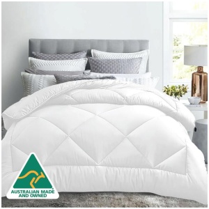 Luxor All Season Microfibre Quilt 400GSM (Single) (Made in Aus)