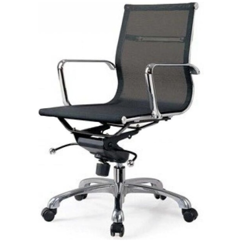 Management Mesh Boardroom Office Chair - Black - Last One by Interior Secrets - AfterPay Available