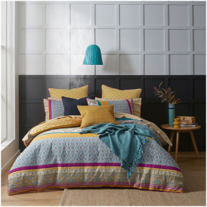 Margot Paisley Quilted Quilt Cover - Queen