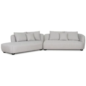 Marius Left Chaise Sofa - Sterling Sand by Interior Secrets - AfterPay Available