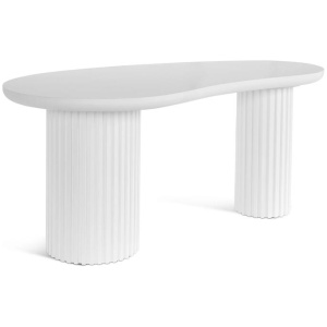Marty 1.7m Office Desk - White Oak by Interior Secrets - AfterPay Available