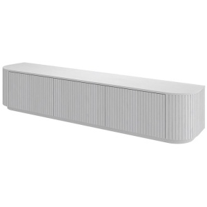 Marty 2.4m TV Entertainment Unit - Full White Oak by Interior Secrets - AfterPay Available