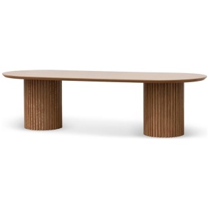 Marty 2.8m Wooden Dining Table - Natural by Interior Secrets - AfterPay Available
