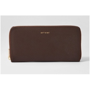 Matt & Nat Central Nm Truffle Smooth Truffle Bags Womens Shoes Casual Wallet Bags