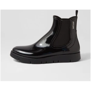 Matt & Nat Chelz Nm Black Black Pvc Black Black Boots Womens Shoes Casual Ankle Boots