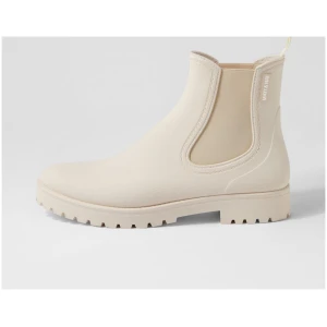 Matt & Nat Laney Nm Matte Off White Pvc Matte Off White Boots Womens Shoes Casual Ankle Boots