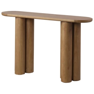 Matthew 1.52m ELM Console Table - Natural by Interior Secrets - AfterPay Available