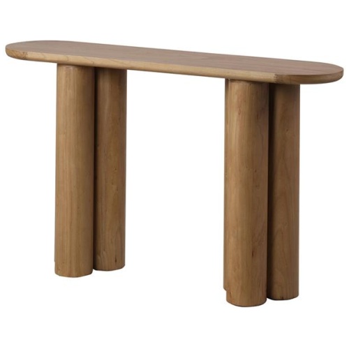 Matthew 1.52m ELM Console Table - Natural by Interior Secrets - AfterPay Available