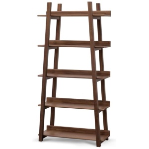 Mayson Bookshelf - Walnut Oak by Interior Secrets - AfterPay Available