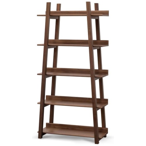 Mayson Bookshelf - Walnut Oak by Interior Secrets - AfterPay Available