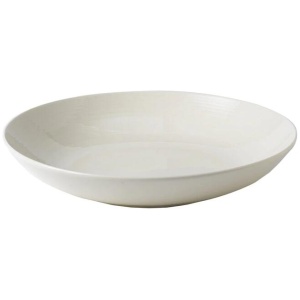 Maze Serving Bowl Size 30X3cm in White by Gordon Ramsay