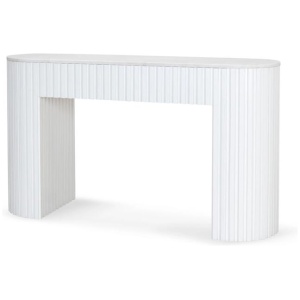 Mcmahon 1.5m Marble Console Table - White by Interior Secrets - AfterPay Available