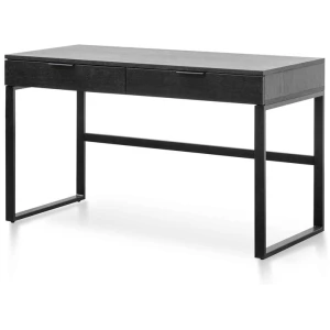 Melissa 120cm Home Office Desk - Black by Interior Secrets - AfterPay Available