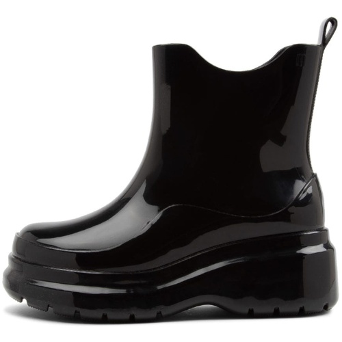 Melissa Melissa Grip Boot Ad My Black Pvc Black Boots Womens Shoes Casual Ankle Boots