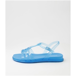 Melissa Melissa Party My Blue Pvc Blue Sandals Womens Shoes Casual Sandals Flat Sandals