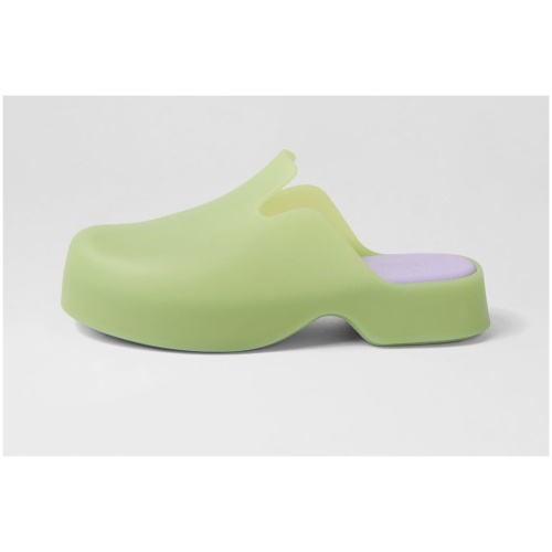 Melissa Melissa Zoe My Green Purple Pvc Green Purple Shoes Womens Shoes Casual Flat Shoes