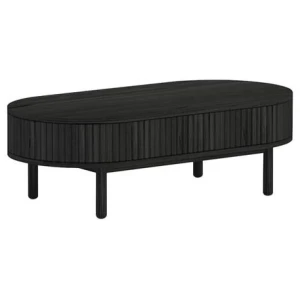 Melita 1.2m Coffee Table - Full Black by Interior Secrets - AfterPay Available