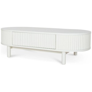 Melita 1.2m Coffee Table - Warm White by Interior Secrets - AfterPay Available