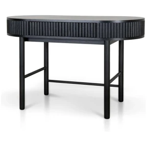 Melita 1.2m Home Office Desk - Full Black by Interior Secrets - AfterPay Available