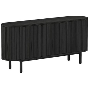 Melita 1.6m Sideboard Unit - Full Black by Interior Secrets - AfterPay Available