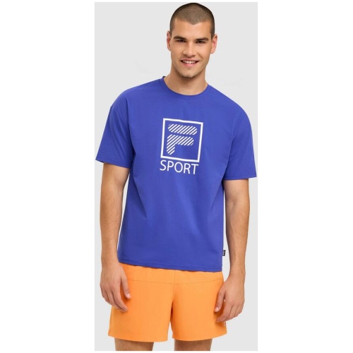 Men's Felix O/Sized Tee - ROYAL BLUE - ROYAL BLUE