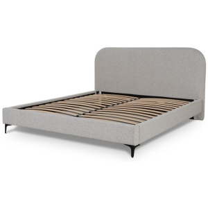 Meredith Queen Bed Frame - Clay Grey by Interior Secrets - AfterPay Available